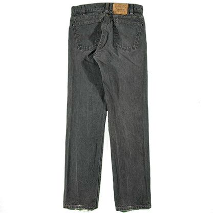 80s Over Dyed Black/Grey Levi's 505s- 30x31.5