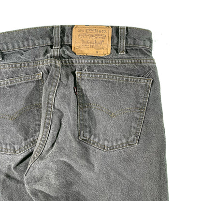 80s Over Dyed Black/Grey Levi's 505s- 30x31.5