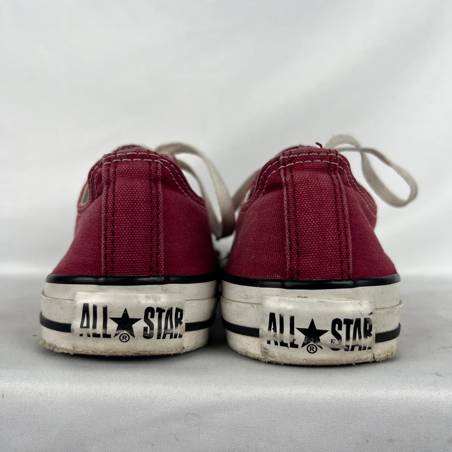 Sun Faded Burgundy Converse- M's 7, W's 8.5