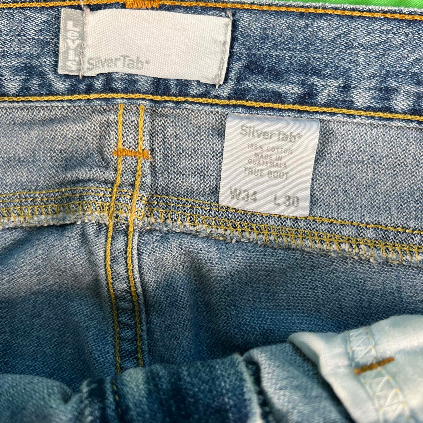 00s Levi's Silvertab True Boot Cut Denim- 34x30