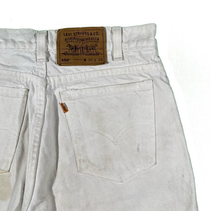 90s Levi's Orange Tab Painters Jorts- 30x10