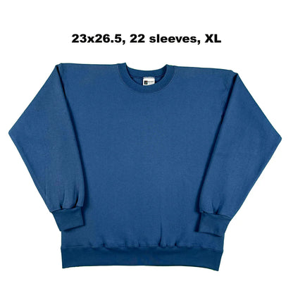 Vintage Blank Blue Sweatshirts- SELECT SWEAT