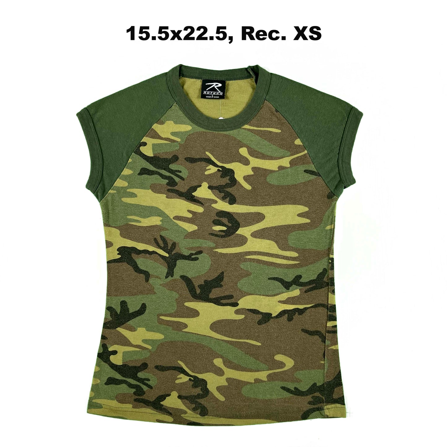 Vintage Blank Camo Tee- SELECT SHIRT