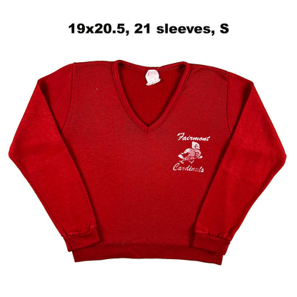 60s/70s Collegiate V Neck Knits- SELECT SWEATER