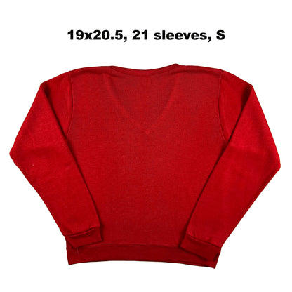 60s/70s Collegiate V Neck Knits- SELECT SWEATER