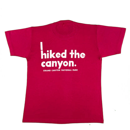 80s I Hiked the Canyon Tee- S