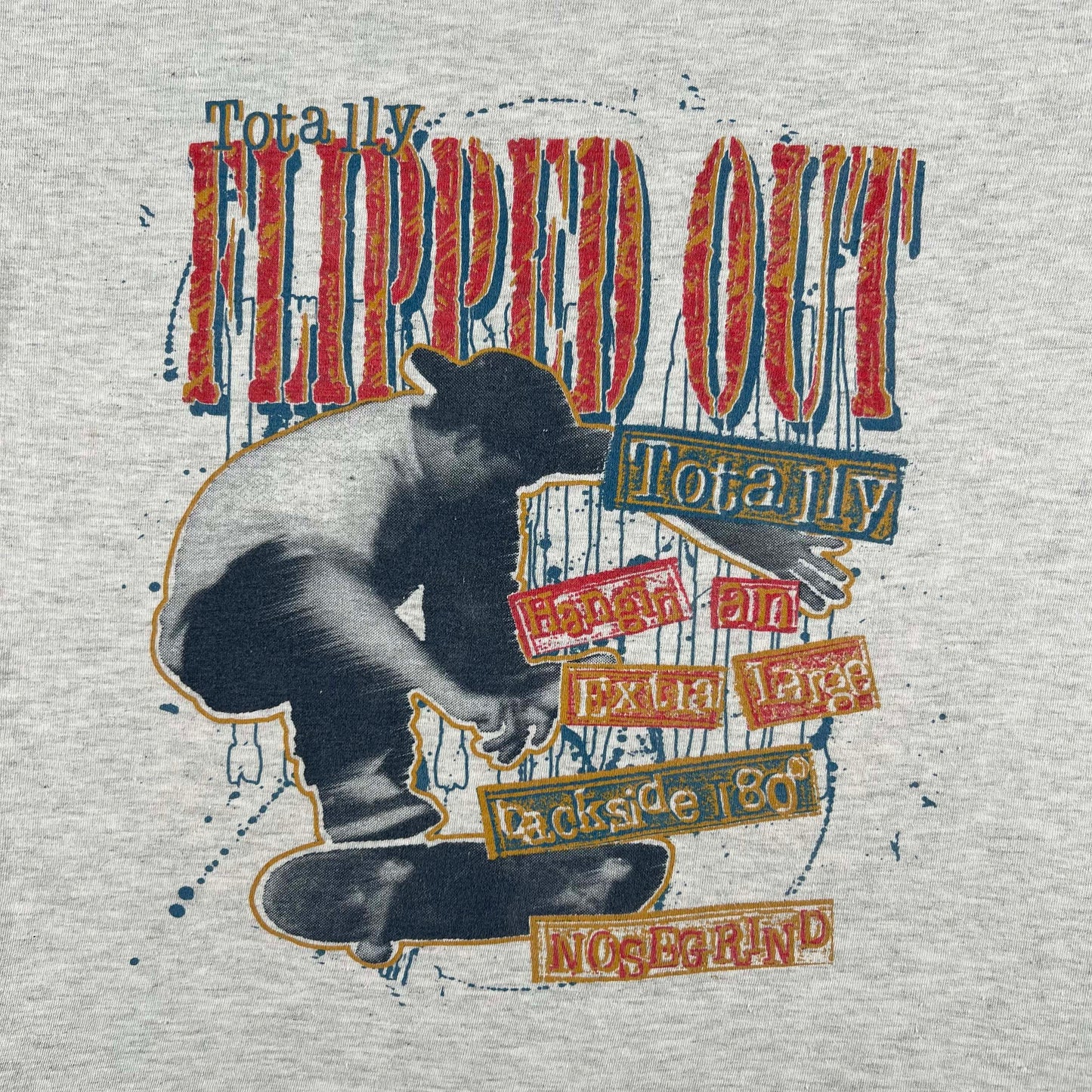 90s Totally Flipped Out Tee- S