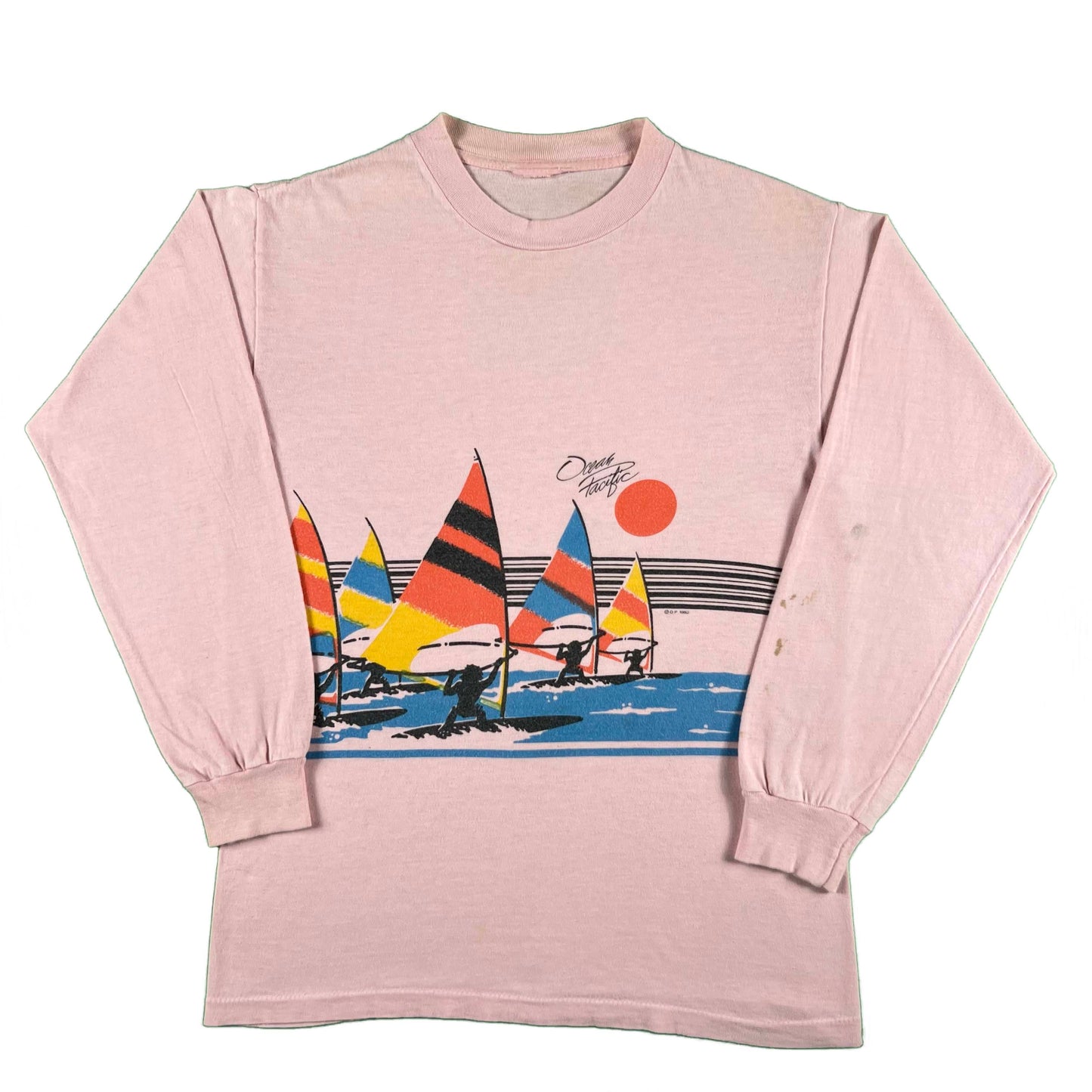 80s Ocean Pacific Long Sleeve Tee- S