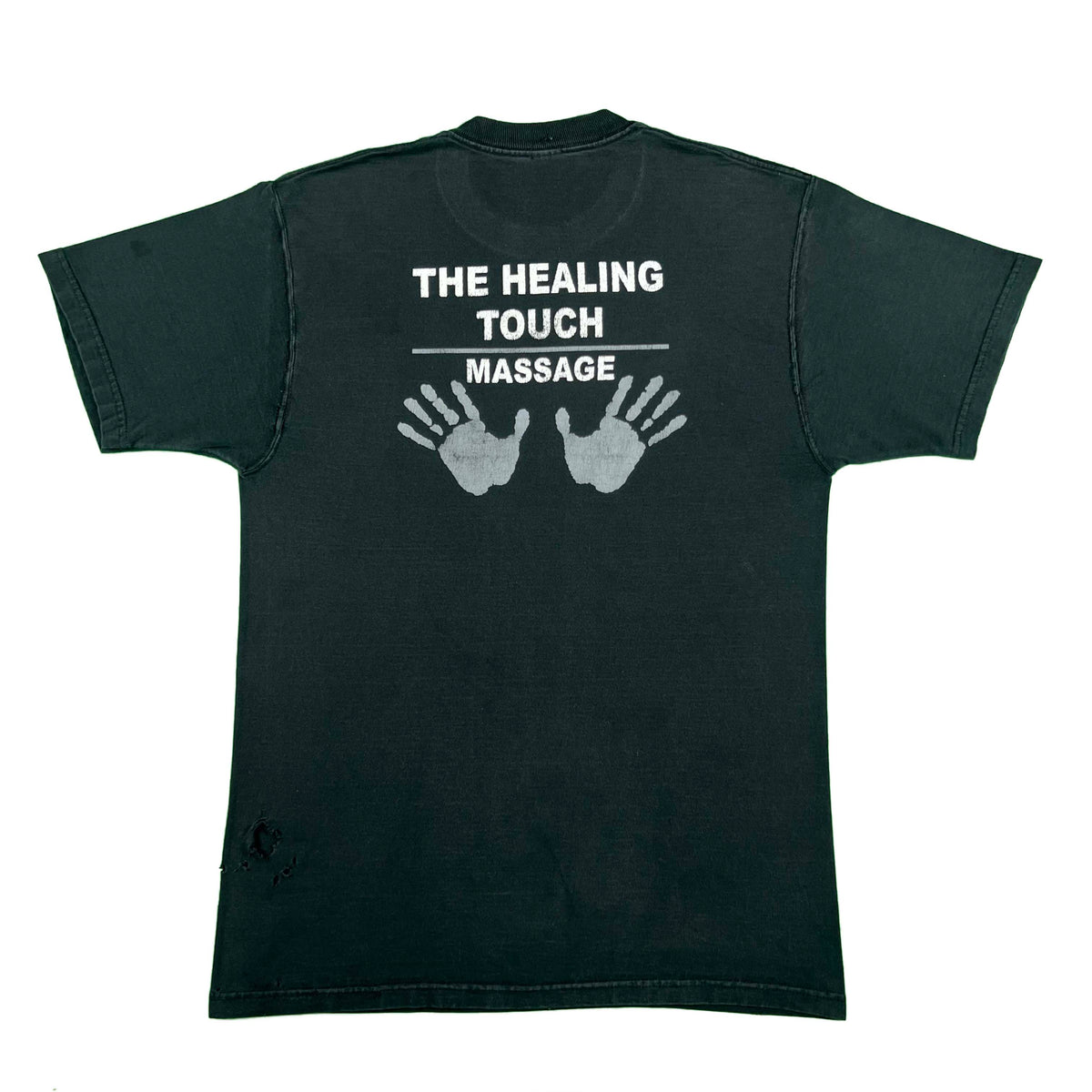 00s Hands On Massage Therapy Tee- L