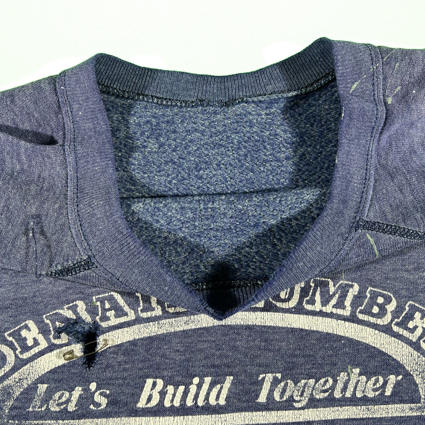 80s Sun Faded Boxy Lumber Sweatshirt- XL