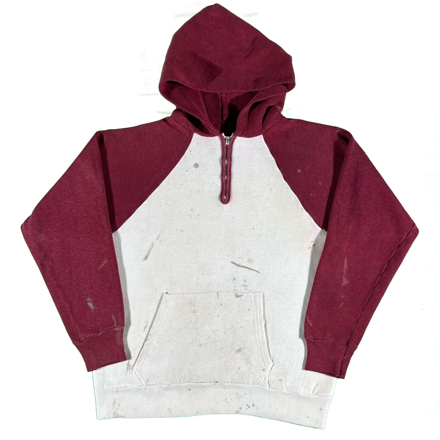 70s Two Tone Painters Hoodie- S