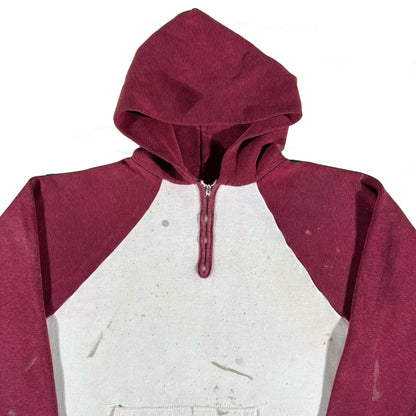 70s Two Tone Painters Hoodie- S