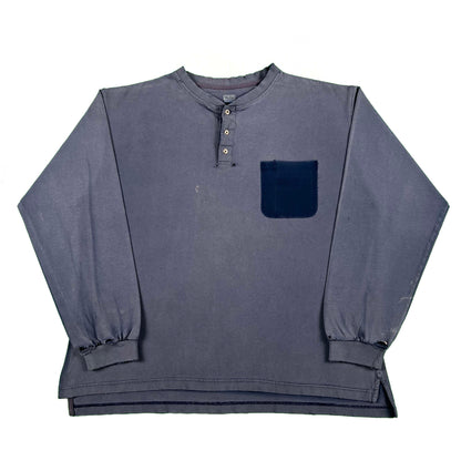 Wall's Sun Faded Ghost Pocket Long Sleeve Tee- XL