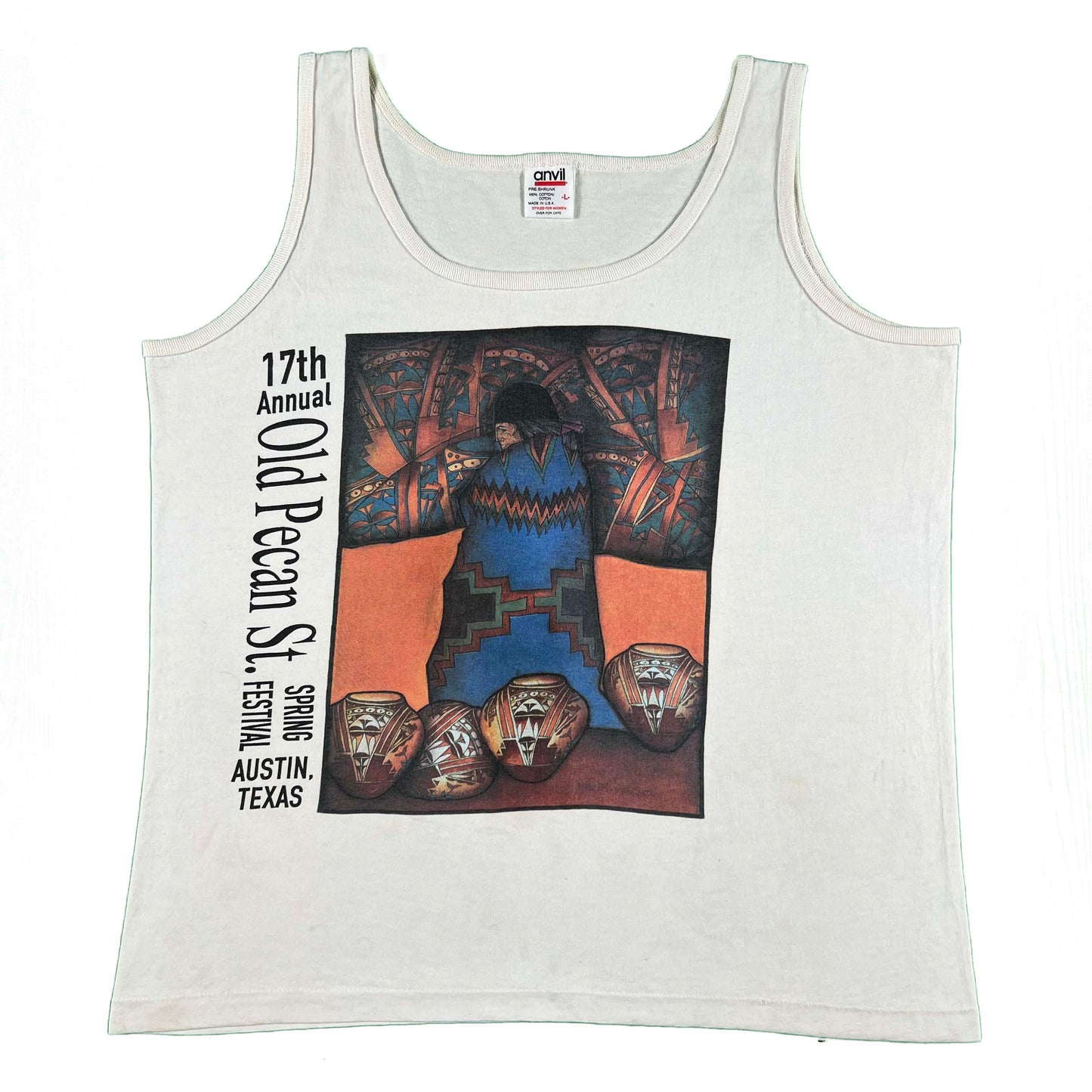 90s Old Pecan St. Spring Festival Tank- M