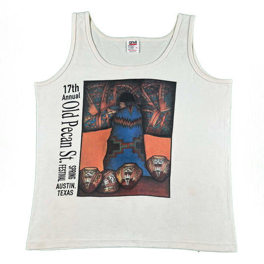 90s Old Pecan St. Spring Festival Tank- M