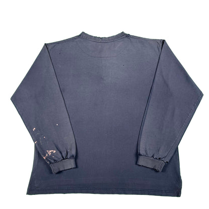 Wall's Sun Faded Ghost Pocket Long Sleeve Tee- XL