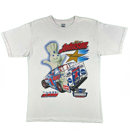 00s Pillsbury Doughboy Nascar Tee- L