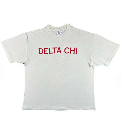90s Perfectly Worn Delta Chi Fall Rush Tee- XL
