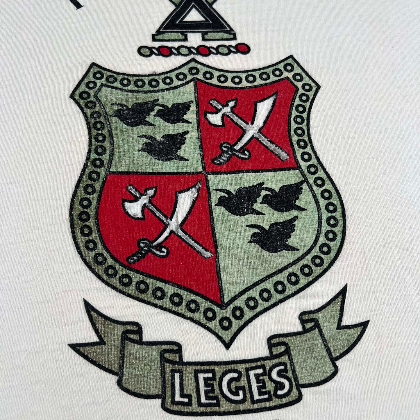 90s Perfectly Worn Delta Chi Fall Rush Tee- XL