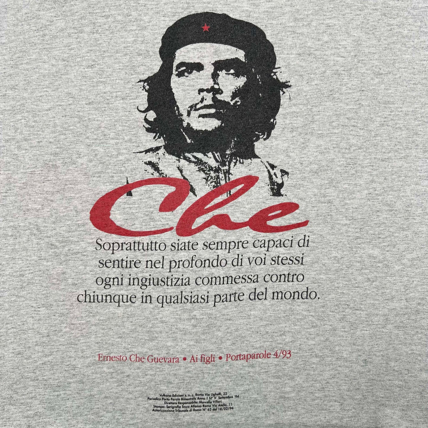 90s Cropped Che Tee- XL