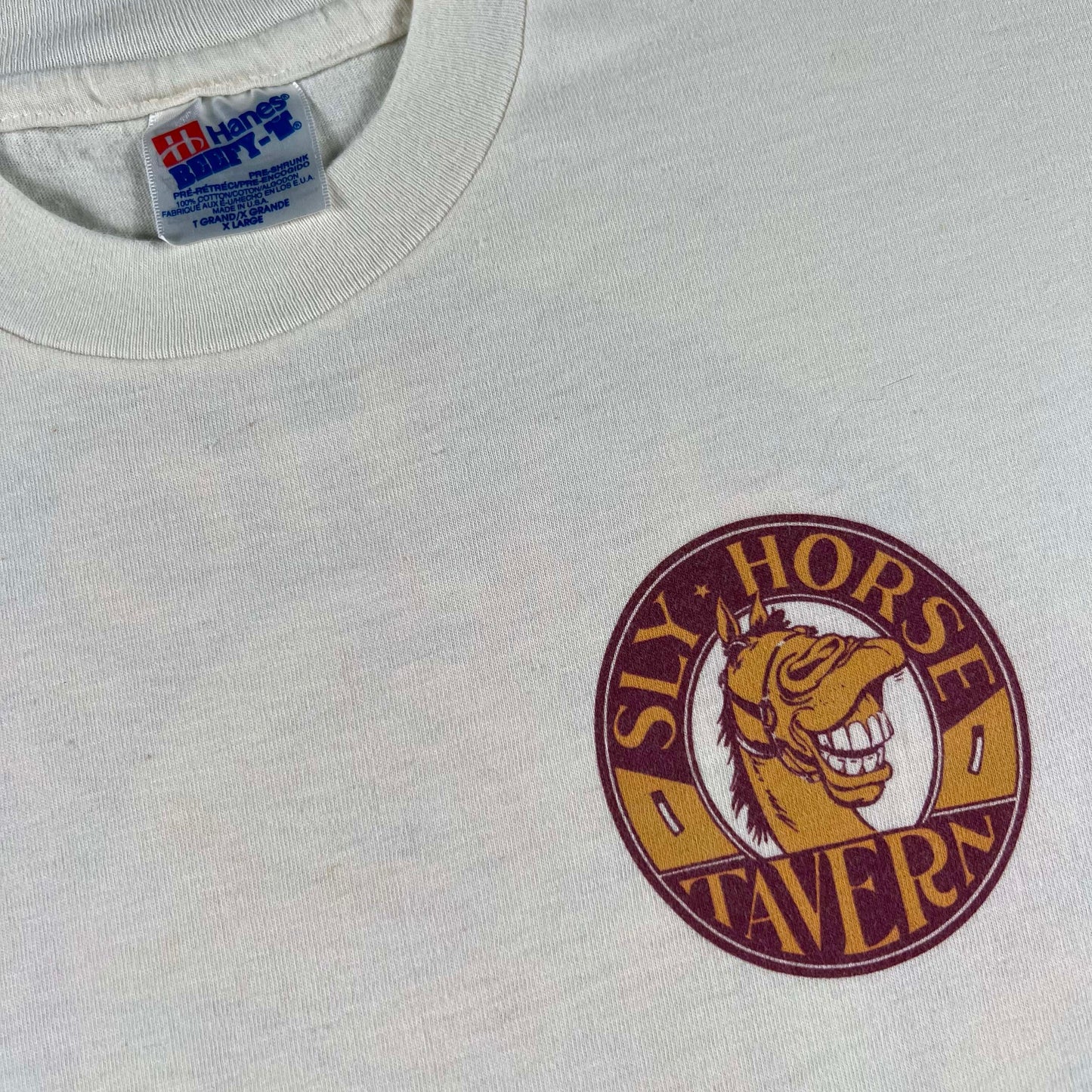 90s Sly Horse Tavern Tee- XL