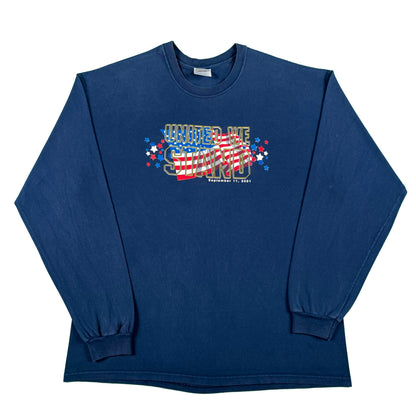 2002 Salt Lake City Olympics 9/11 Memorial Tee- XL