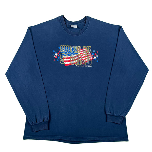 2002 Salt Lake City Olympics 9/11 Memorial Tee- XL