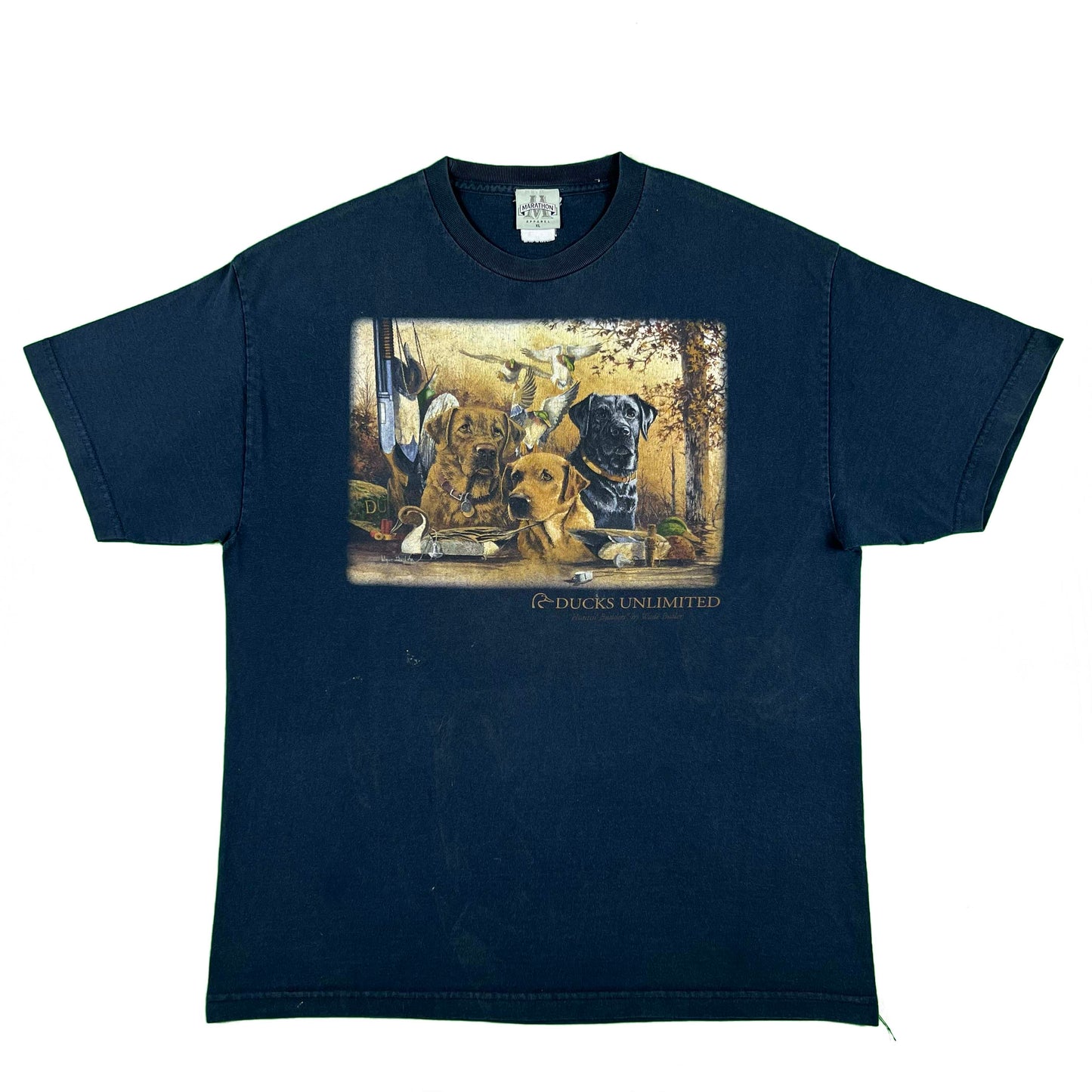 00s Ducks Unlimited Dogs Tee- XL