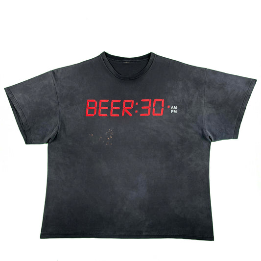 00s Sun Faded Beer:30 Tee- XL