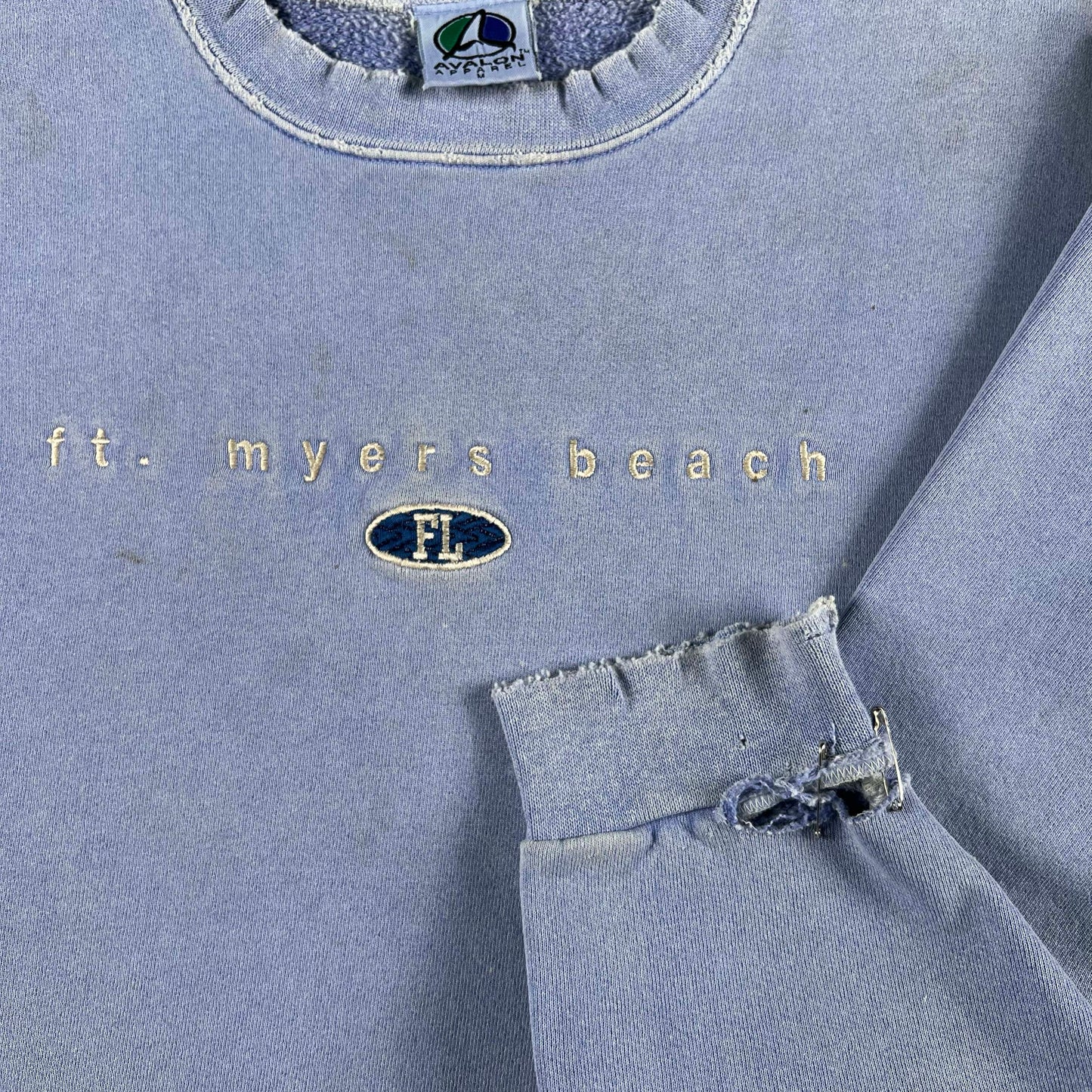 90s Nicely Thashed ft. myers beach Sweatshirt- M