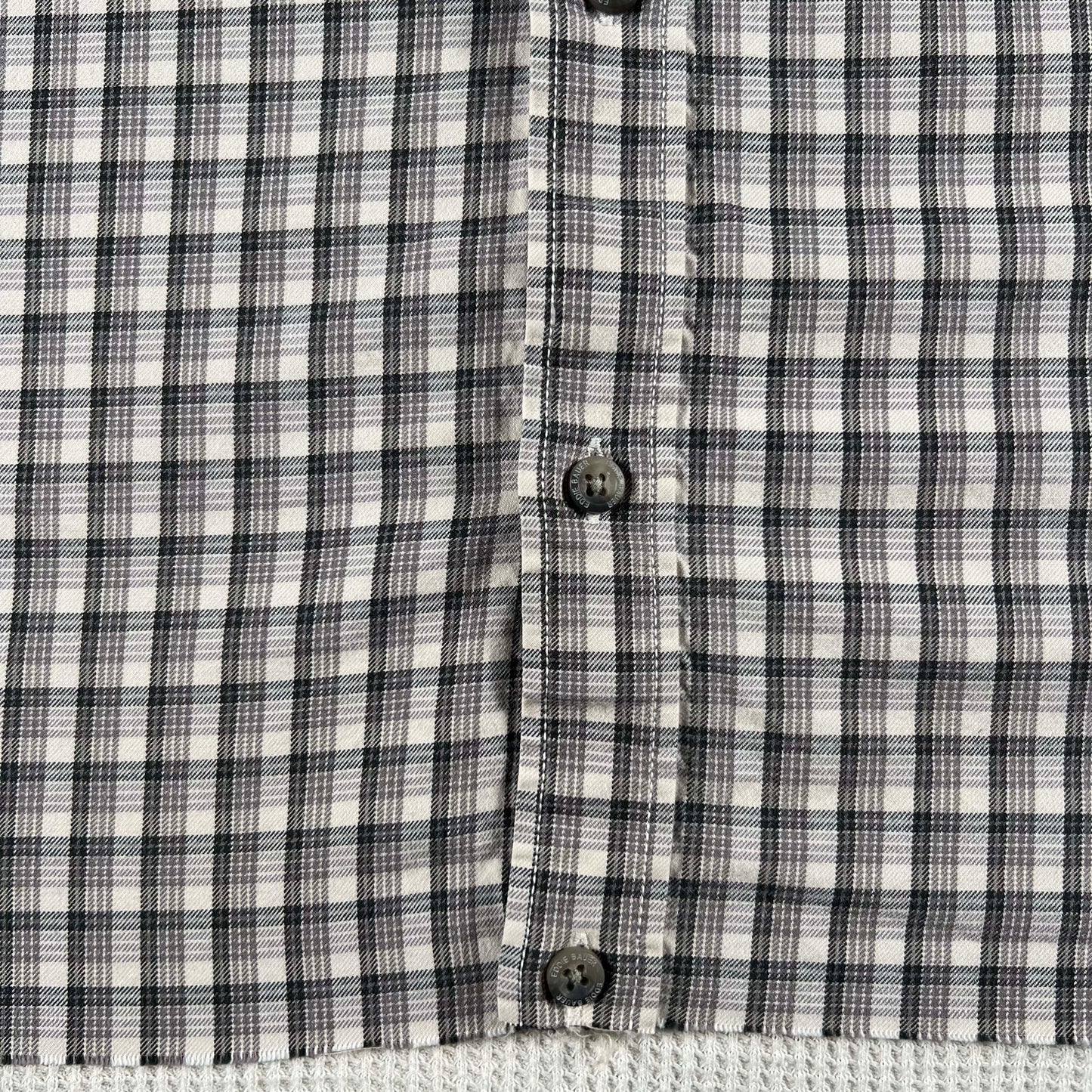Vintage Eddie Bauer Cropped Plaid Shirt & Waffle Knit Thermals- SELECT COMBO