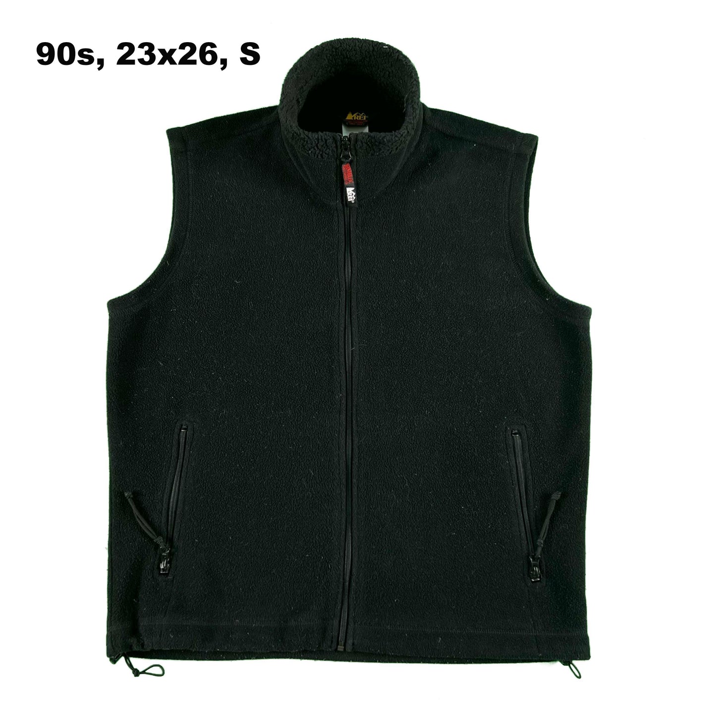 Vintage REI Black Fleece Vests- SELECT VEST