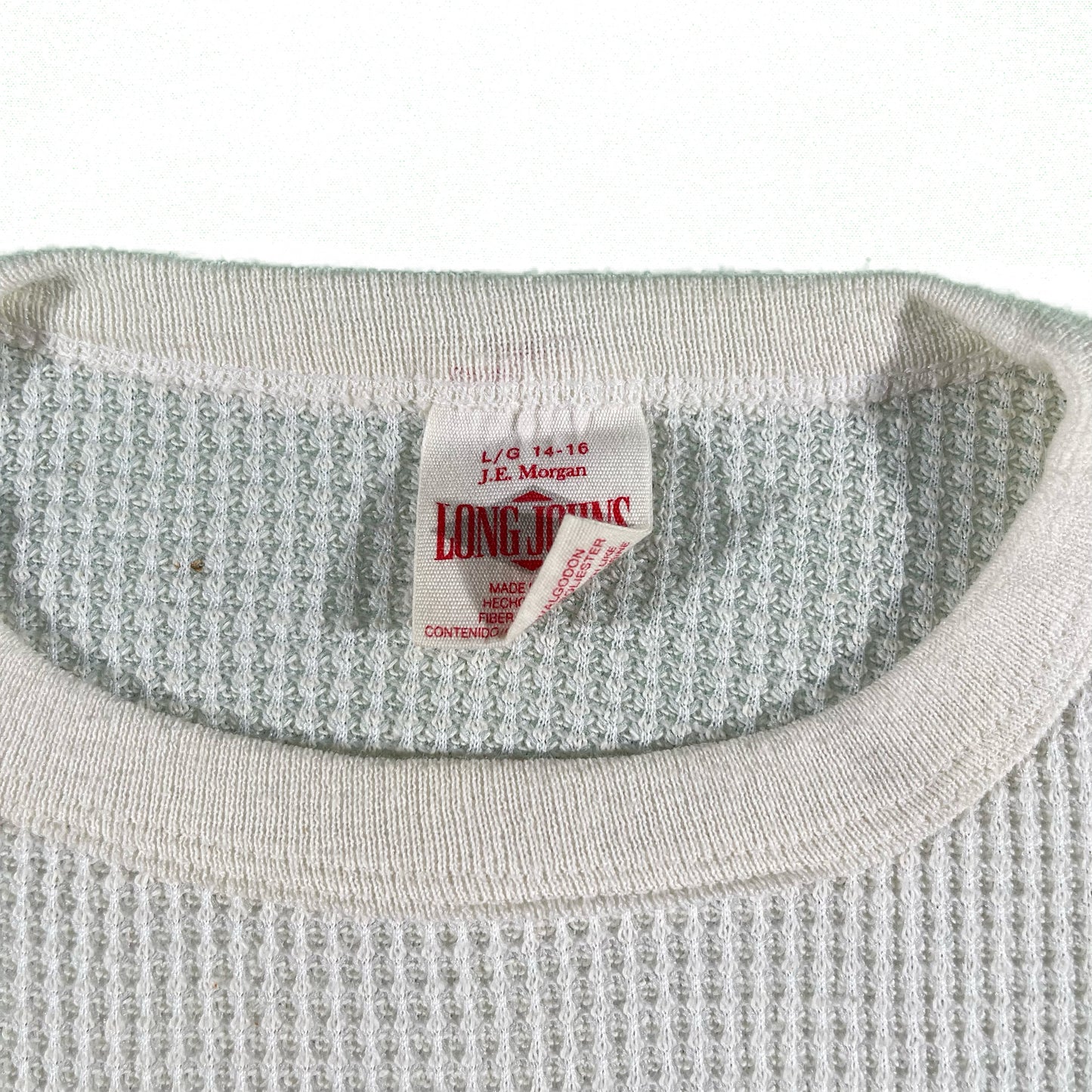 80s Waffle Knit Thermal- XS