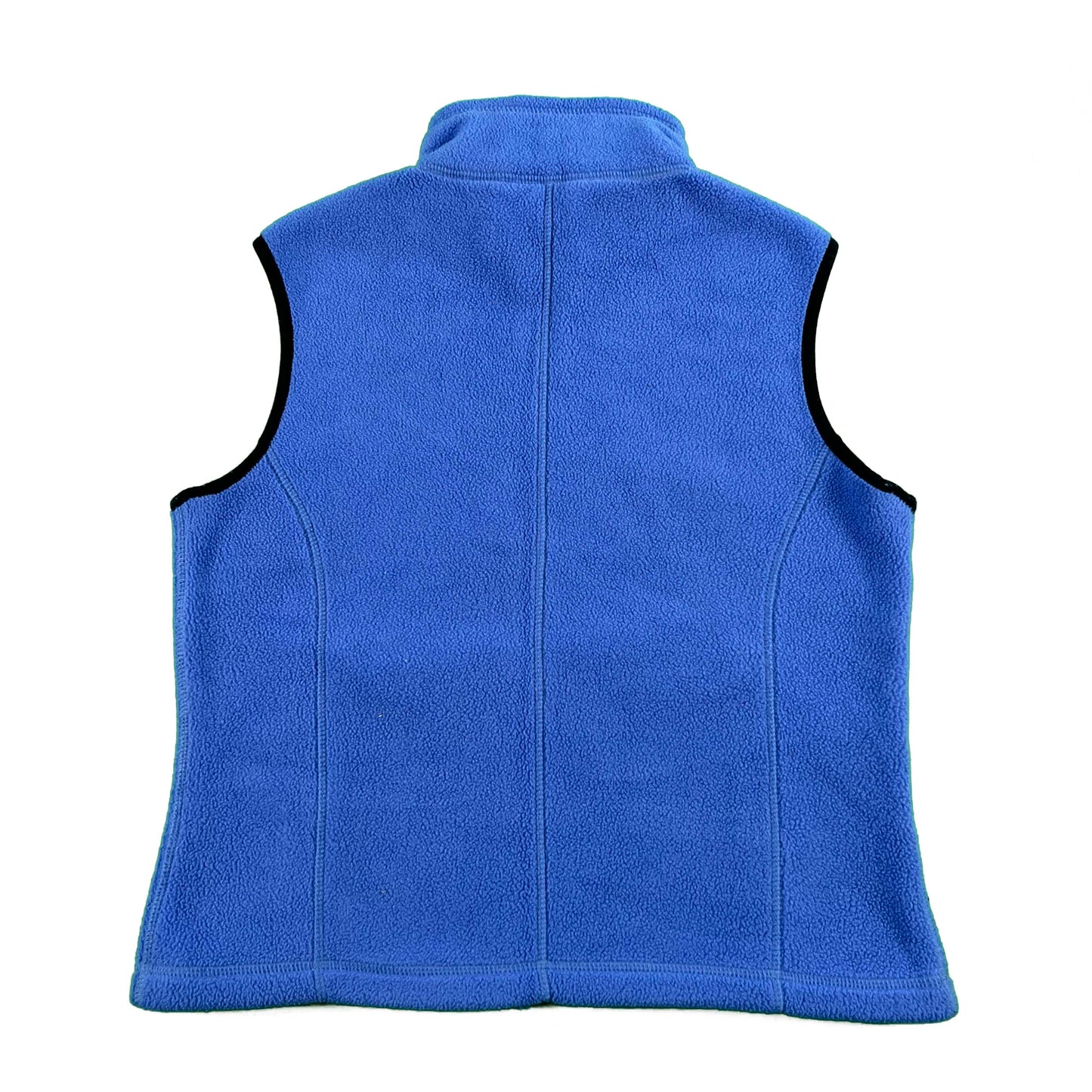 00s Eddie Bauer Dark Baby Blue Fleece Vest- S