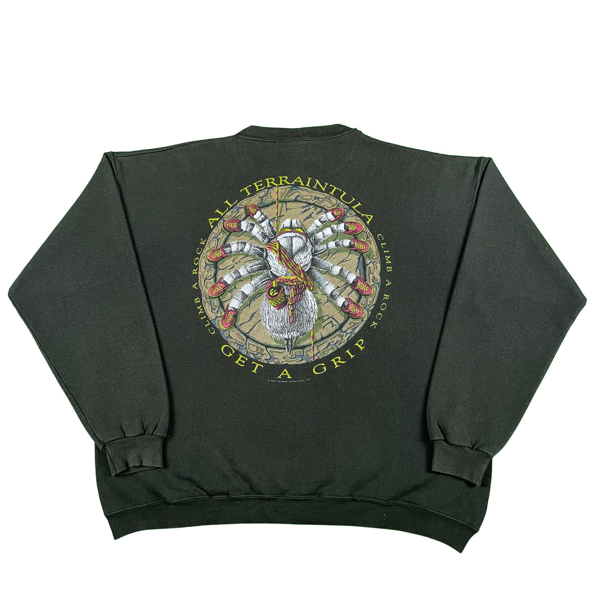 90s Rock Climbing 'All Terraintula' Sweatshirt- XL