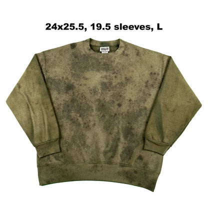 Vintage Blank Green Sweatshirts- SELECT SWEAT