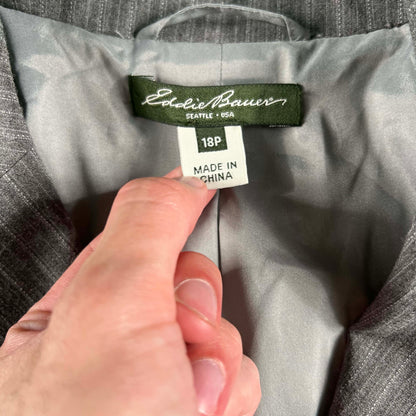 2010 Eddie Bauer 3 Pocket Cropped Blazer- M