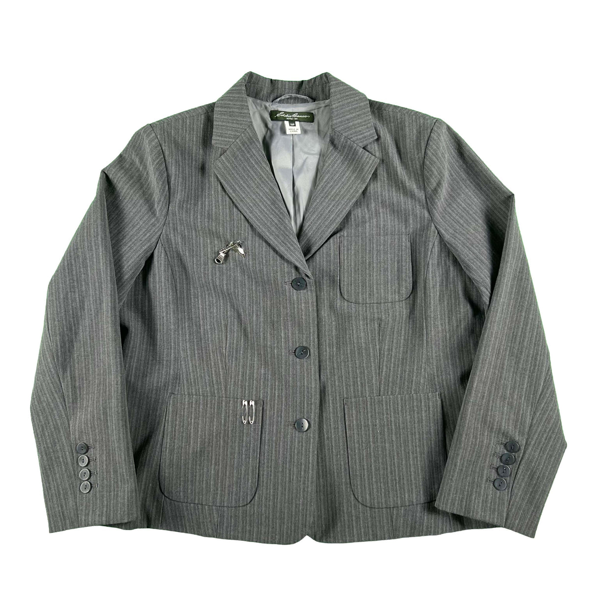 2010 Eddie Bauer 3 Pocket Cropped Blazer- M