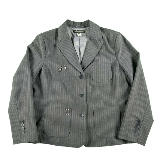 2010 Eddie Bauer 3 Pocket Cropped Blazer- M