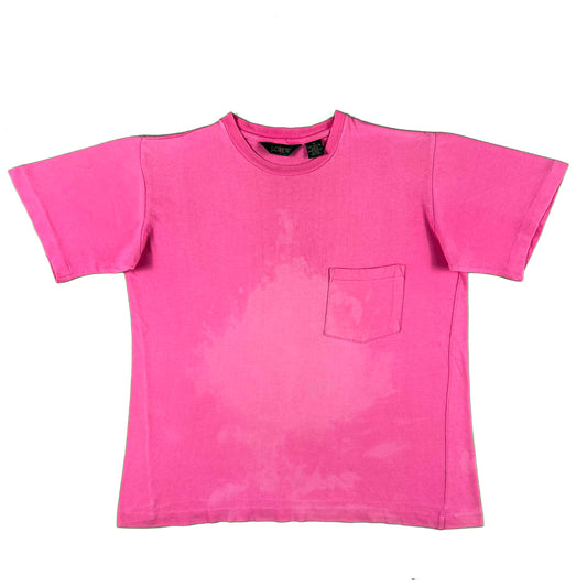 90s J.Crew Pink Pocket Tee- S