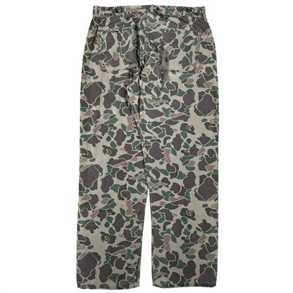 70s Repaired Duck Camo Fatigues- 36x32