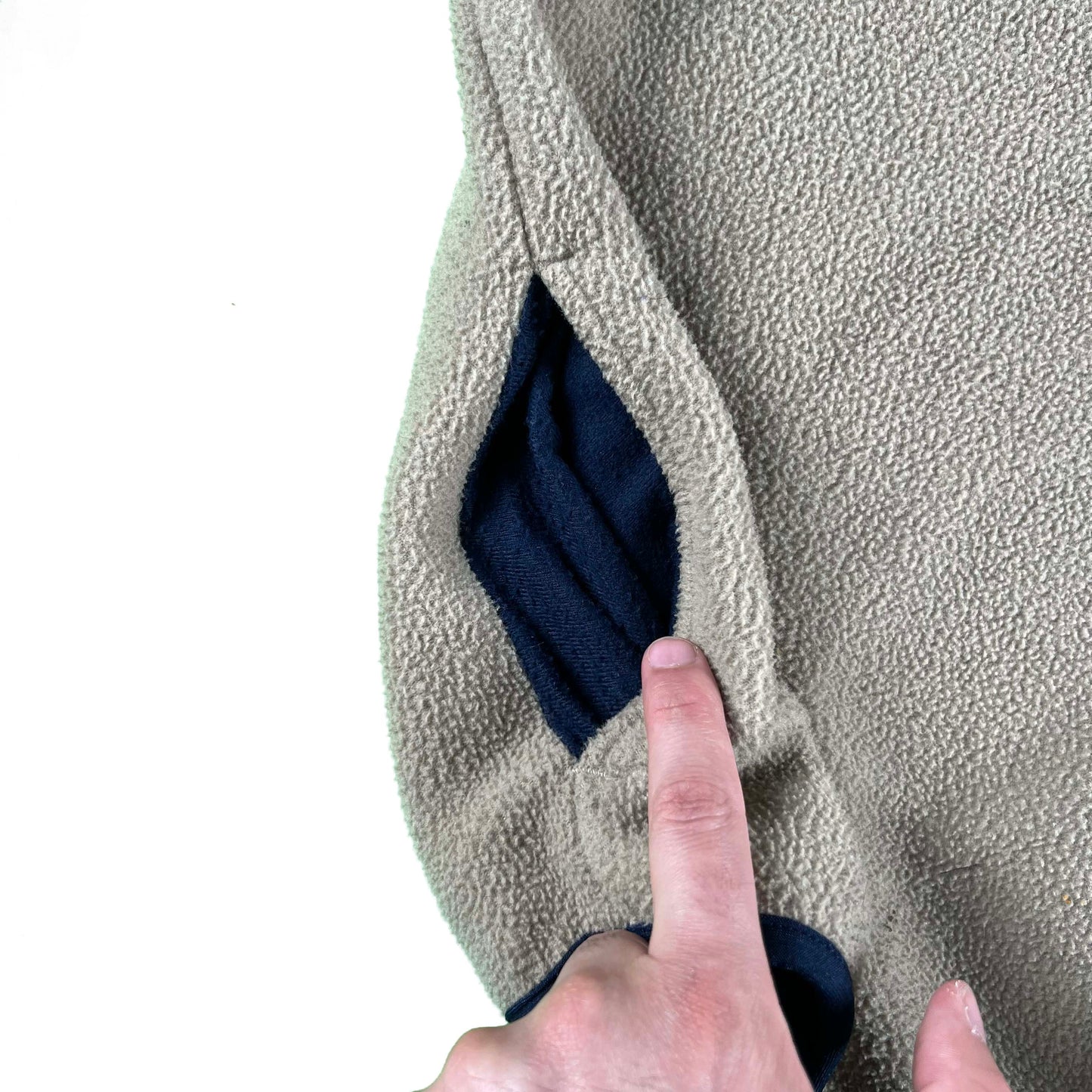 90s L.L. Bean 1/2 Zip Fleece Pullover- M