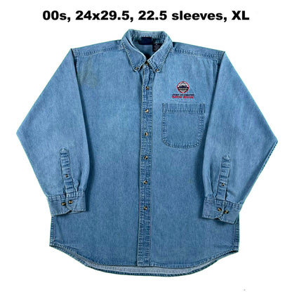 Vintage Denim Button Up Shirts- SELECT SHIRT
