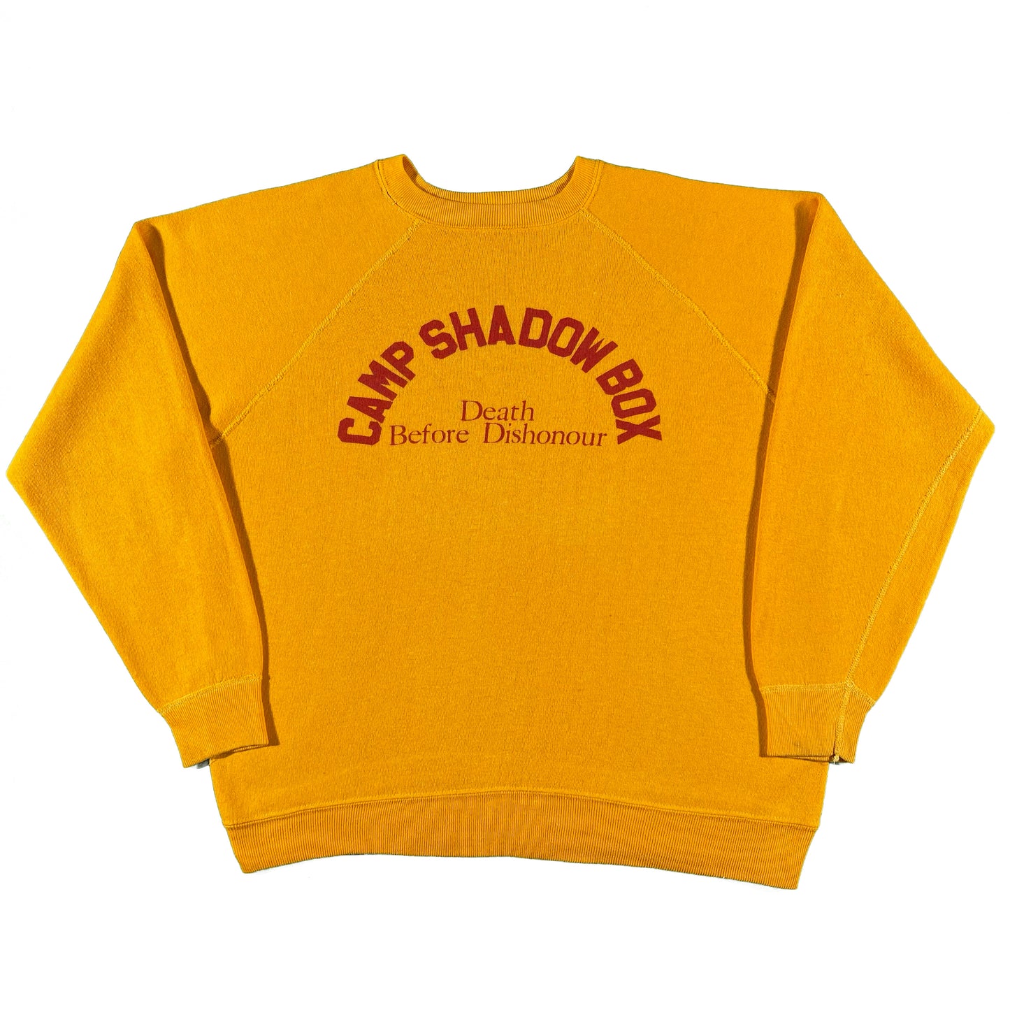 70s Boxy 'Camp Shadow Box' Sweatshirt- L