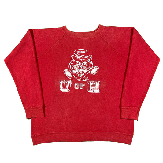 60s University of Houston Sweatshirt- S