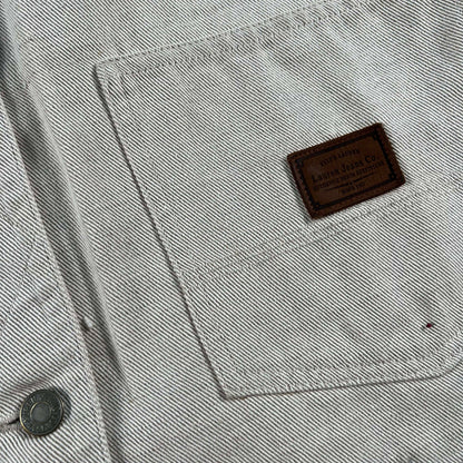 90s Lauren Jeans Co Ralph Lauren Linen Cotton Chore Coat- S