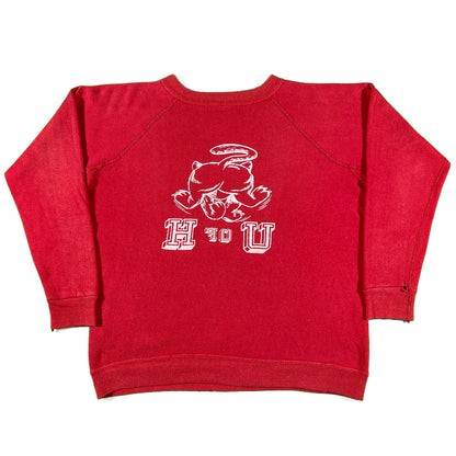 60s University of Houston Sweatshirt- S