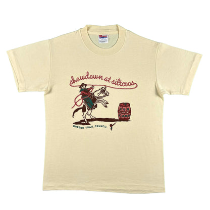90s 'Showdown at Siltcoos' Cub Scouts Resident Camp Tee- S