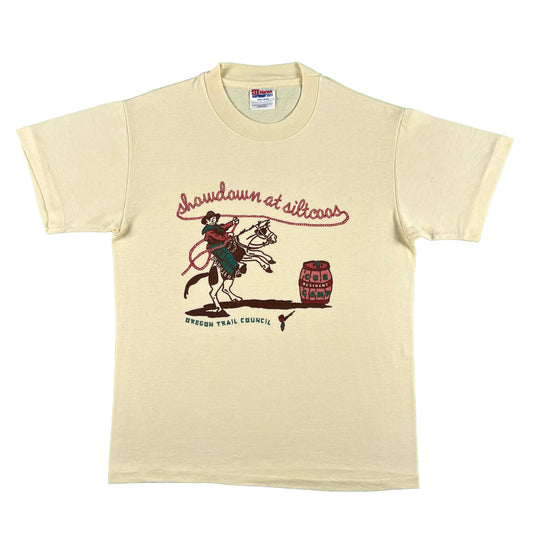 90s 'Showdown at Siltcoos' Cub Scouts Resident Camp Tee- S