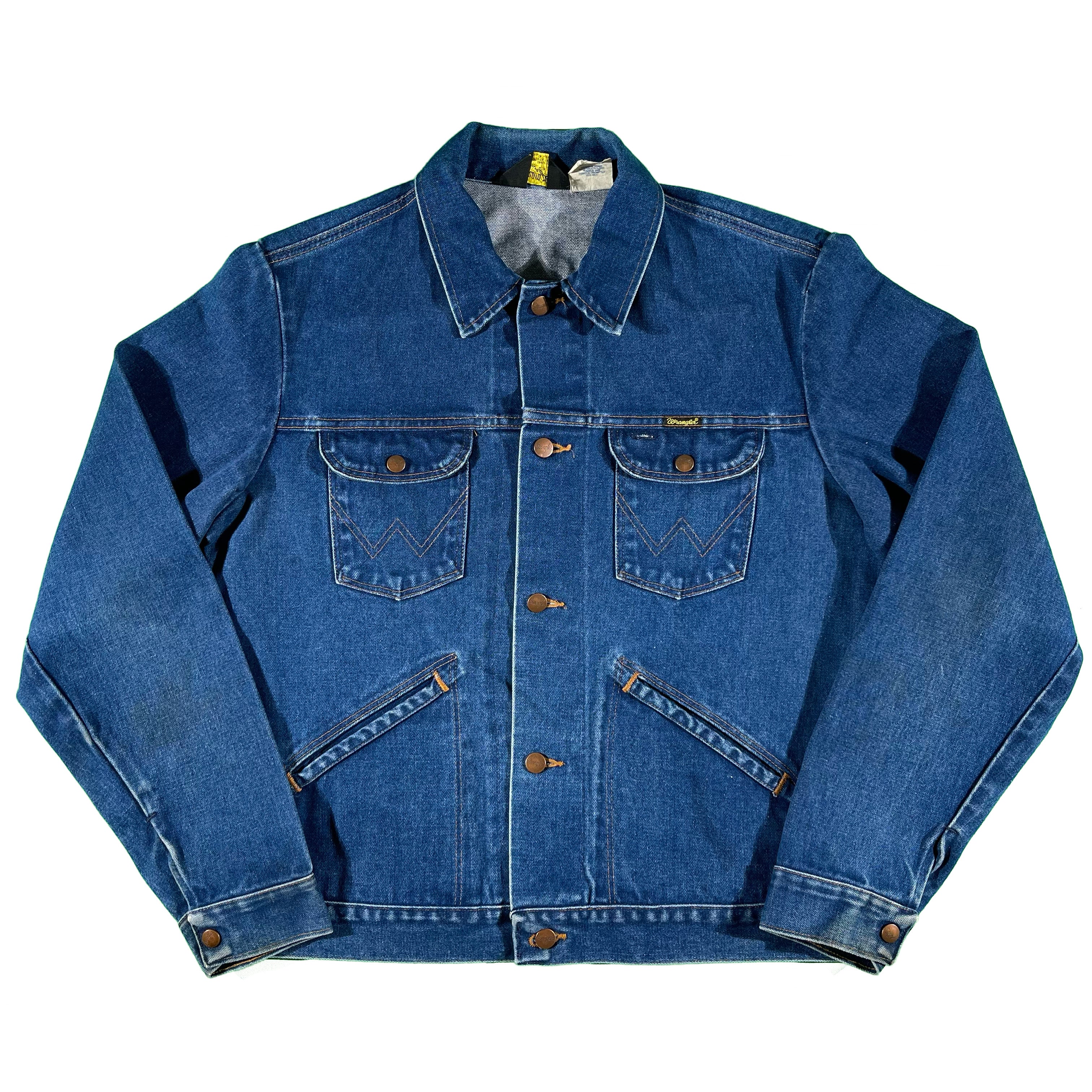 1970s wrangler denim outlet jacket